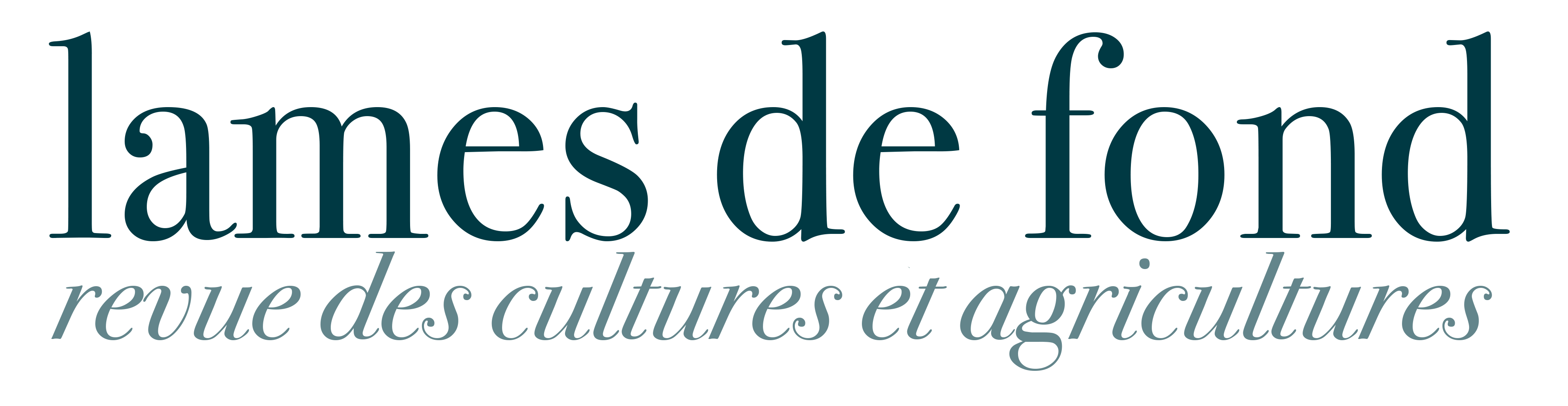 revue des cultures et agricultures